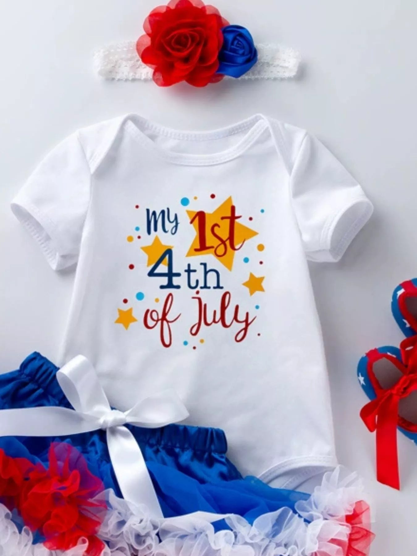 Children's First 4th of July Outfit Set