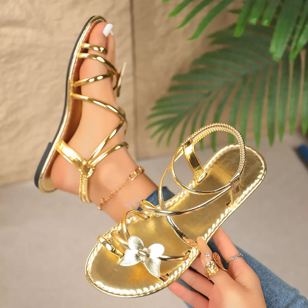 Butterfly Open Toe Sandals