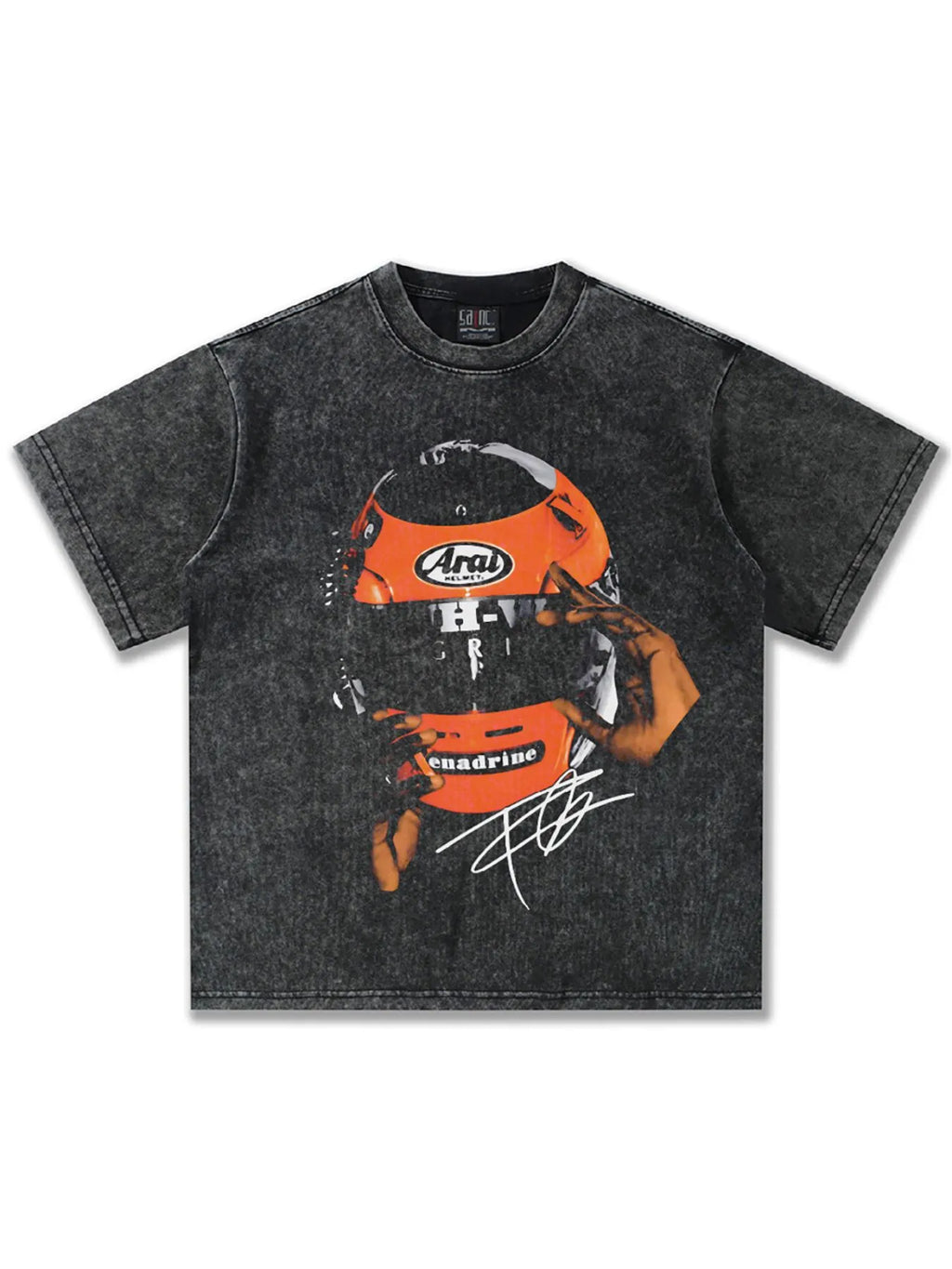 Men's Graphic Round Neck Short Sleeve T-Shirt