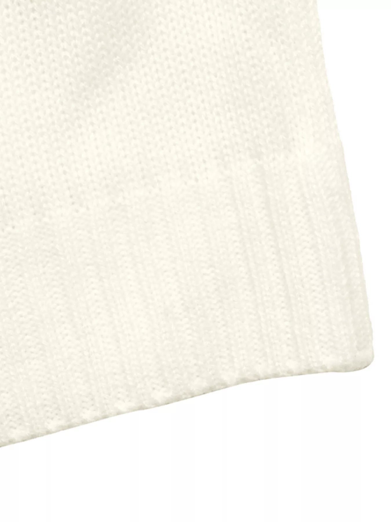 Bow Graphic Round Neck Sweater
