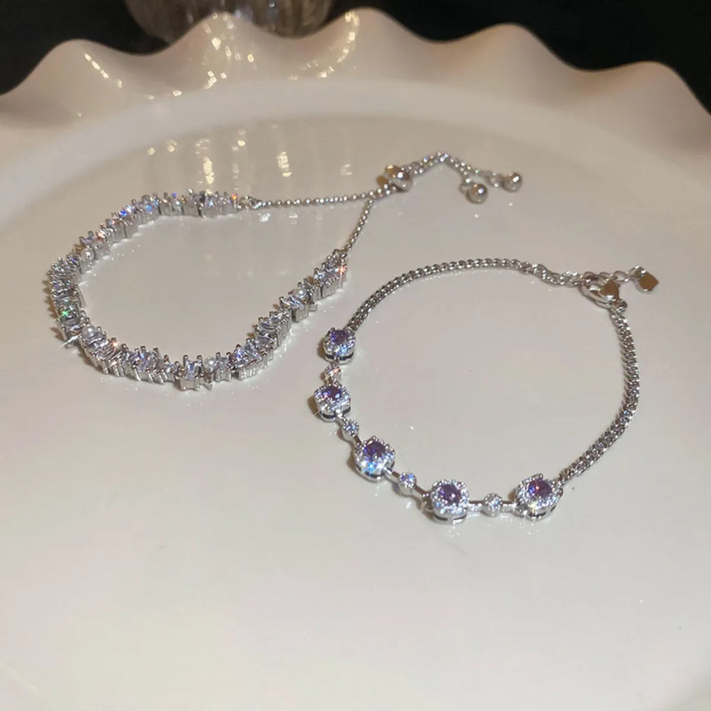 Copper Zircon Bracelet