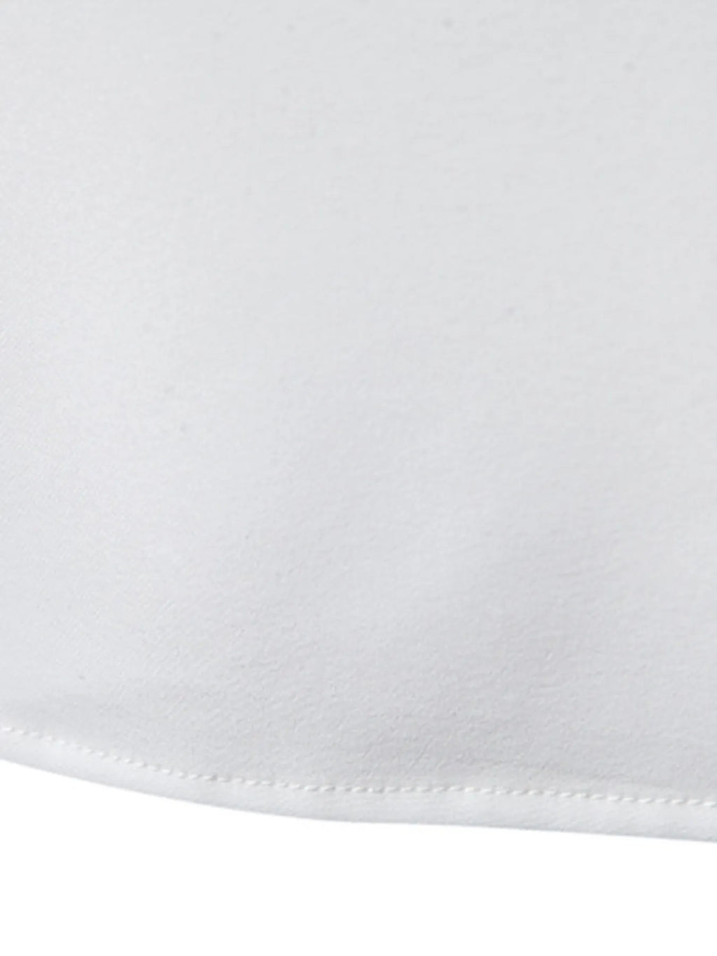 Men's Ruffled Lace Detail Long Sleeve Blouse