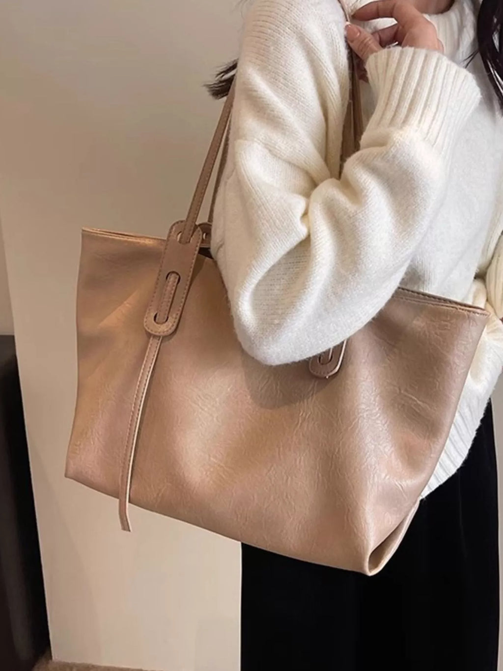 PU Leather Shoulder Bag
