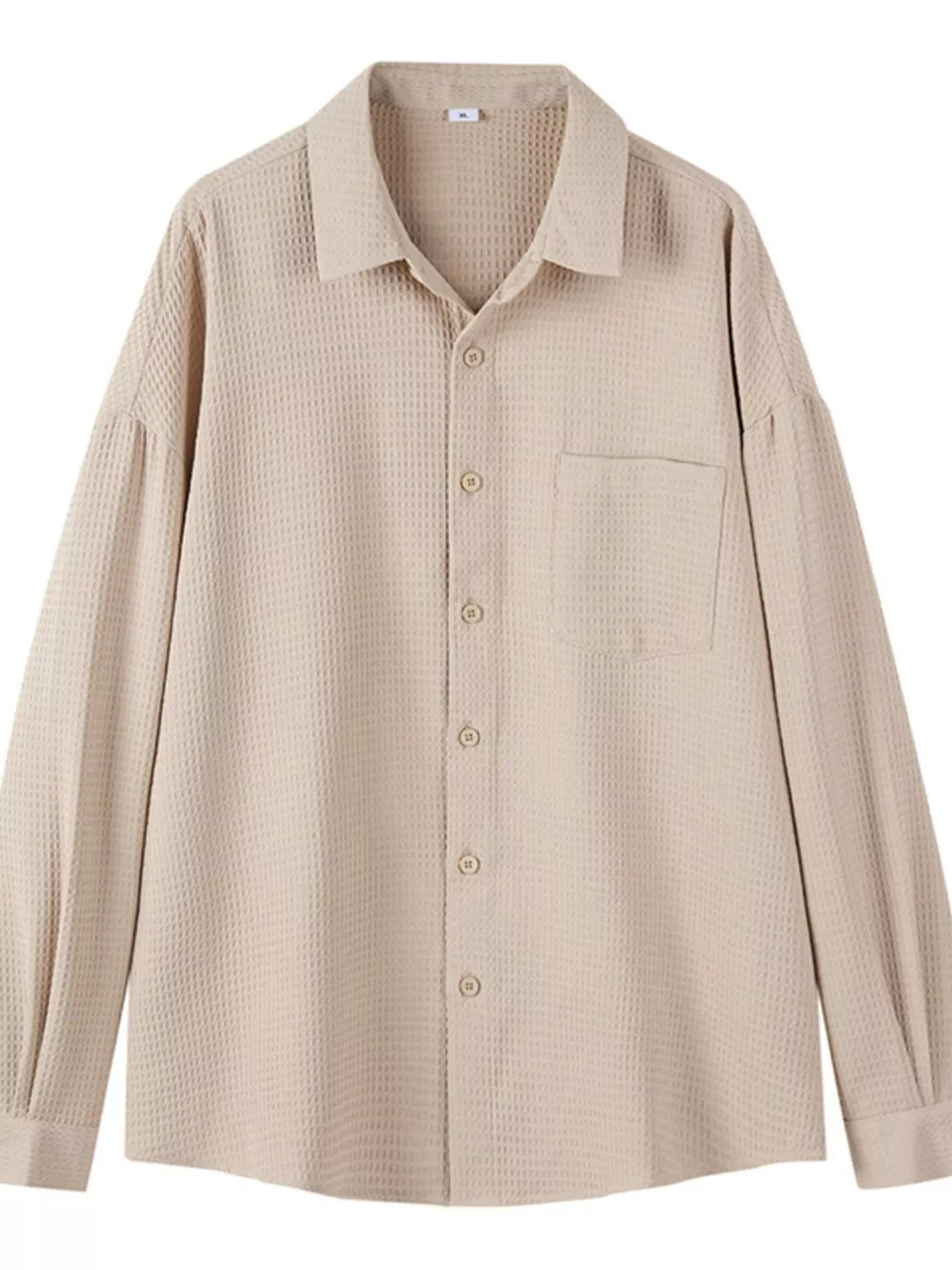Men's Plus Size Button Up Casual Shirt