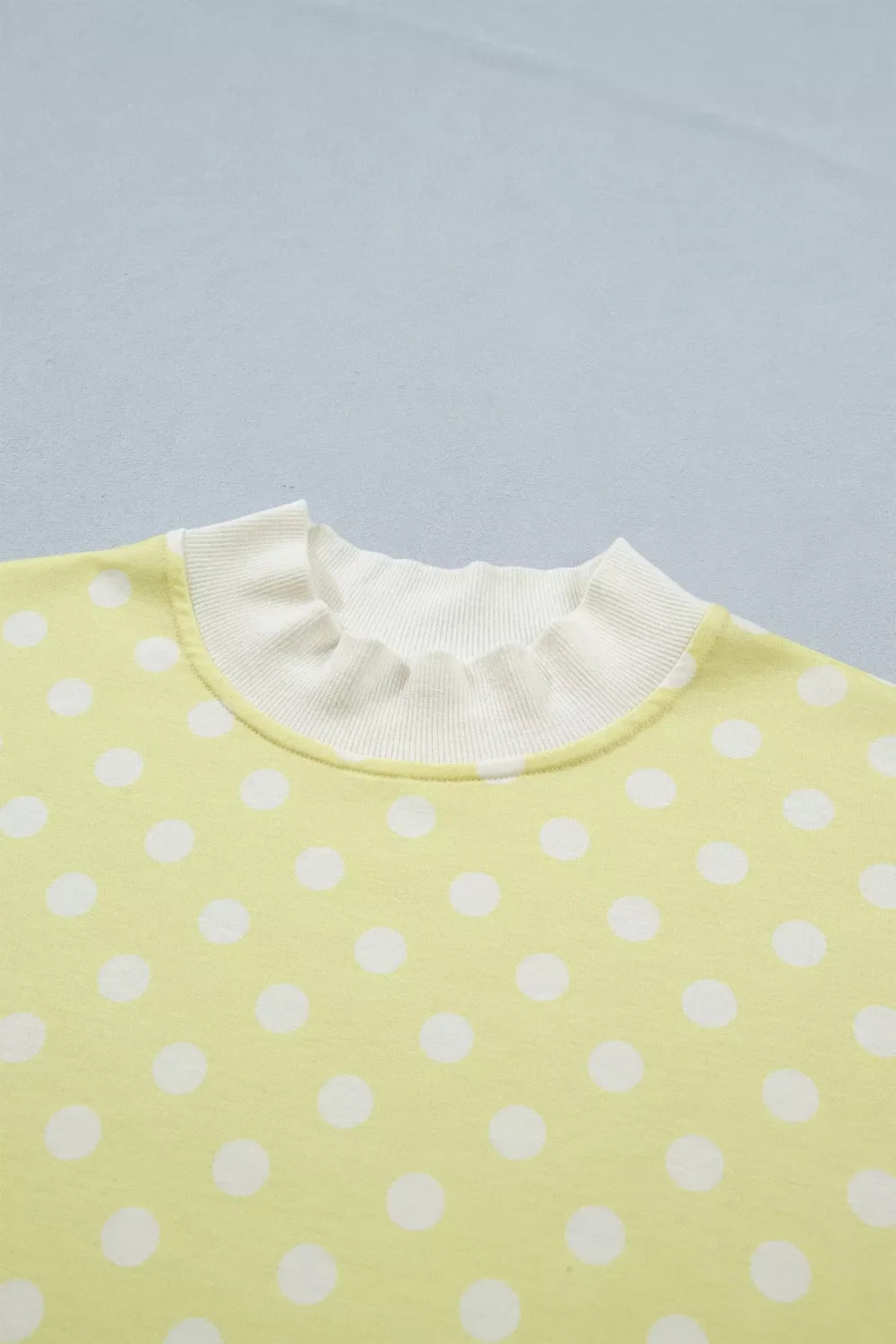 Polka Dot Short Sleeve Top and Shorts Set