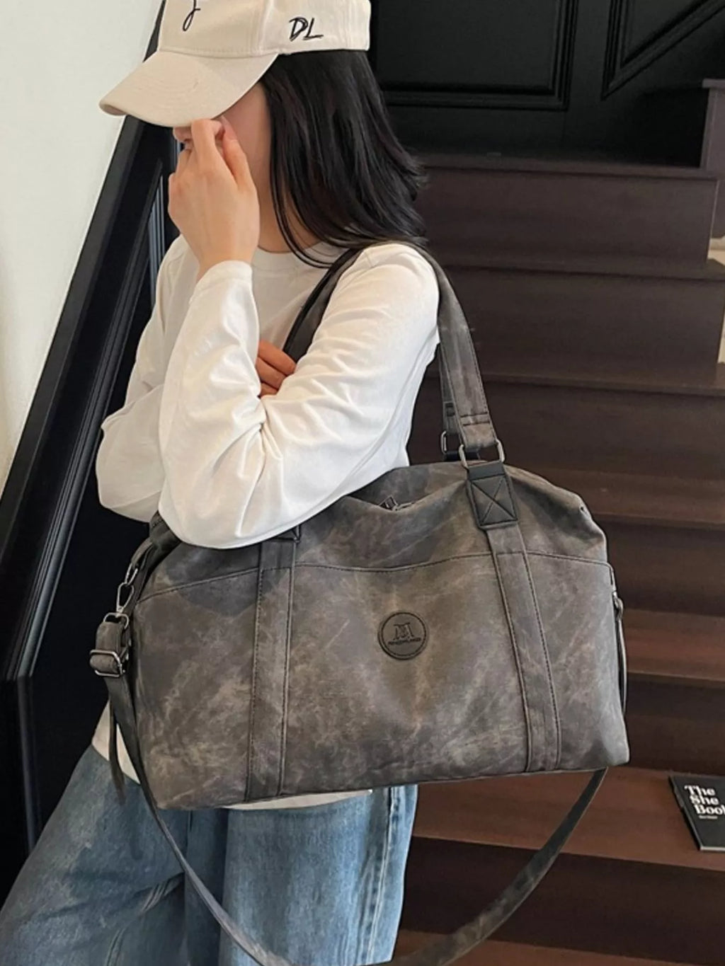 Vintage Washed Duffel Bag