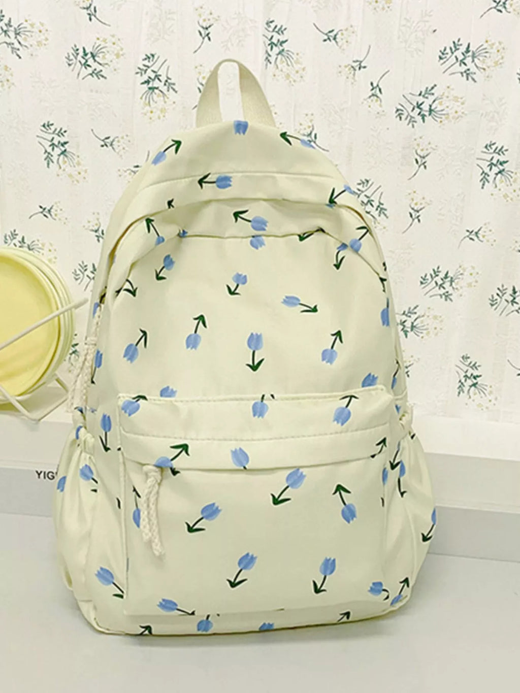 Floral Print Lightweight Backpack Bag