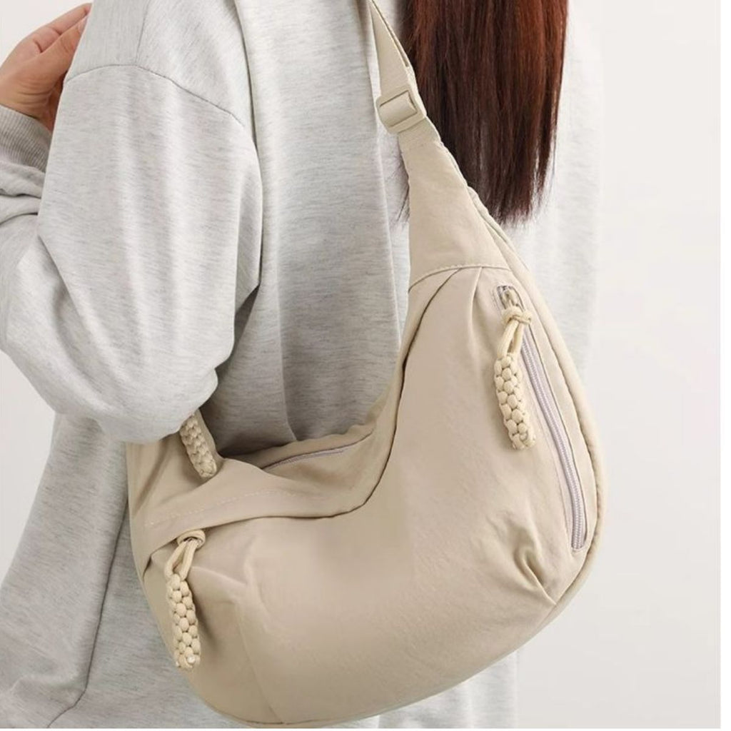 Lightweight Nylon Crossbody Bag