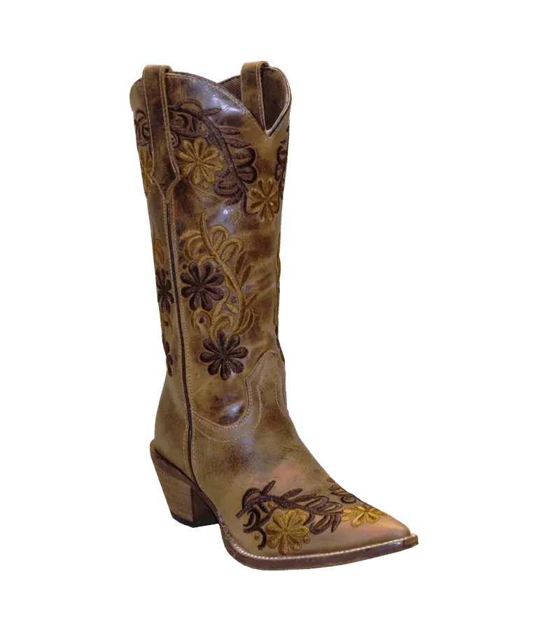 Rawhide Magnolia - Women's Leather Cowgirl Boots