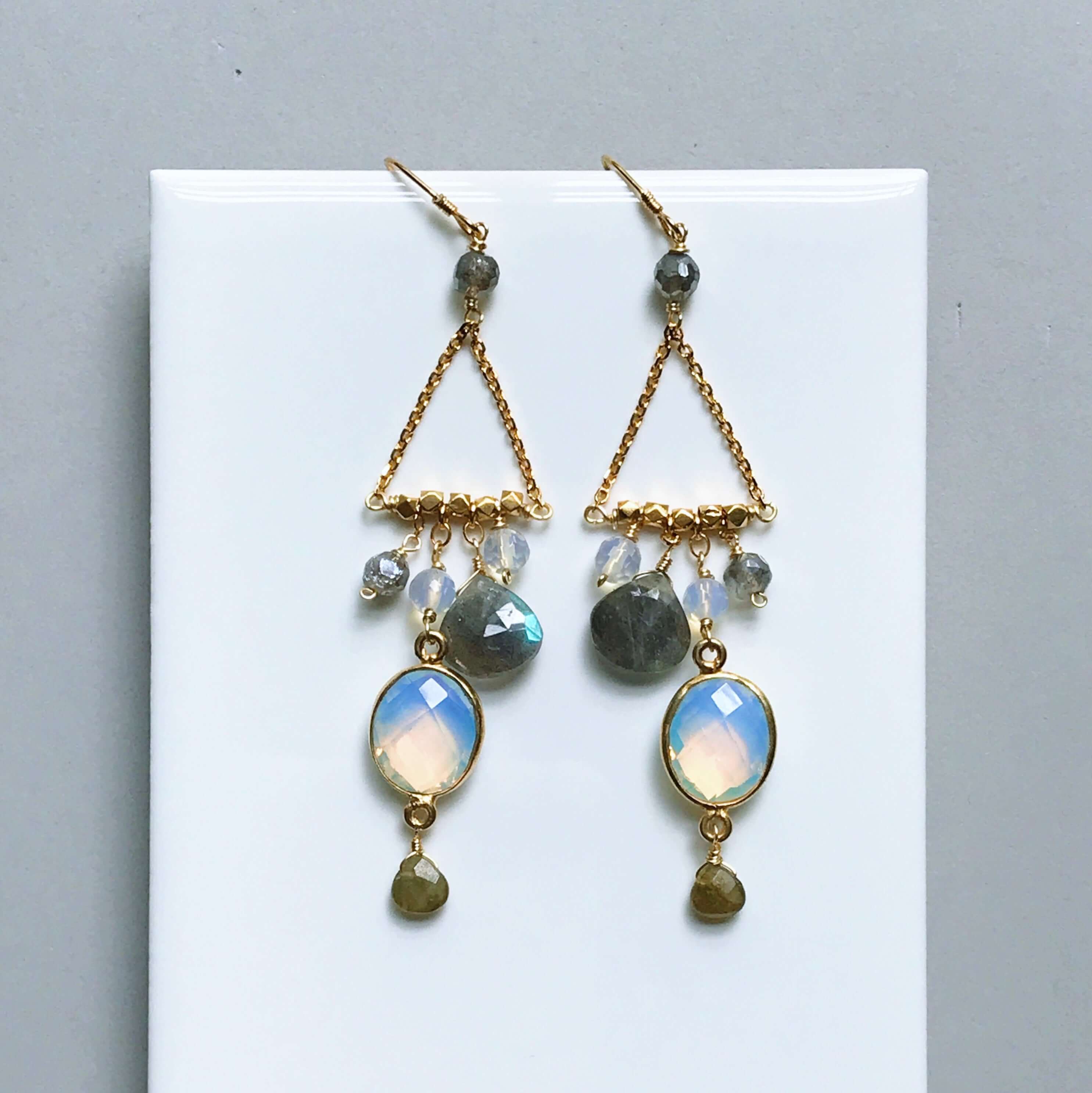 Opalite Chandie Earrings