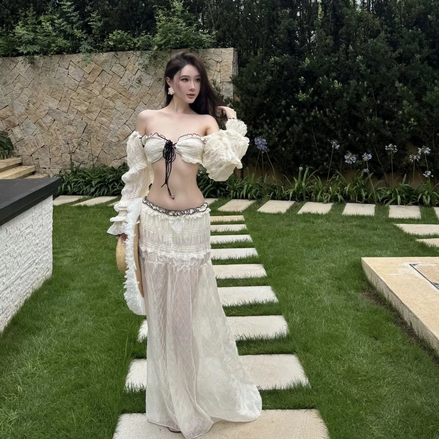 Stunning Long Dress Swimwear for Women