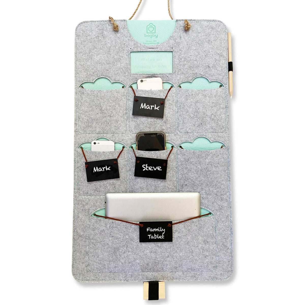 Bagby FAMILY - Phone Organizer 6+1 Pockets