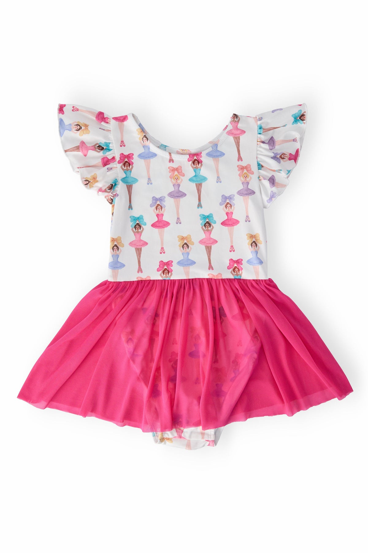 Ballerina Bows S/S Twirl Leotard
