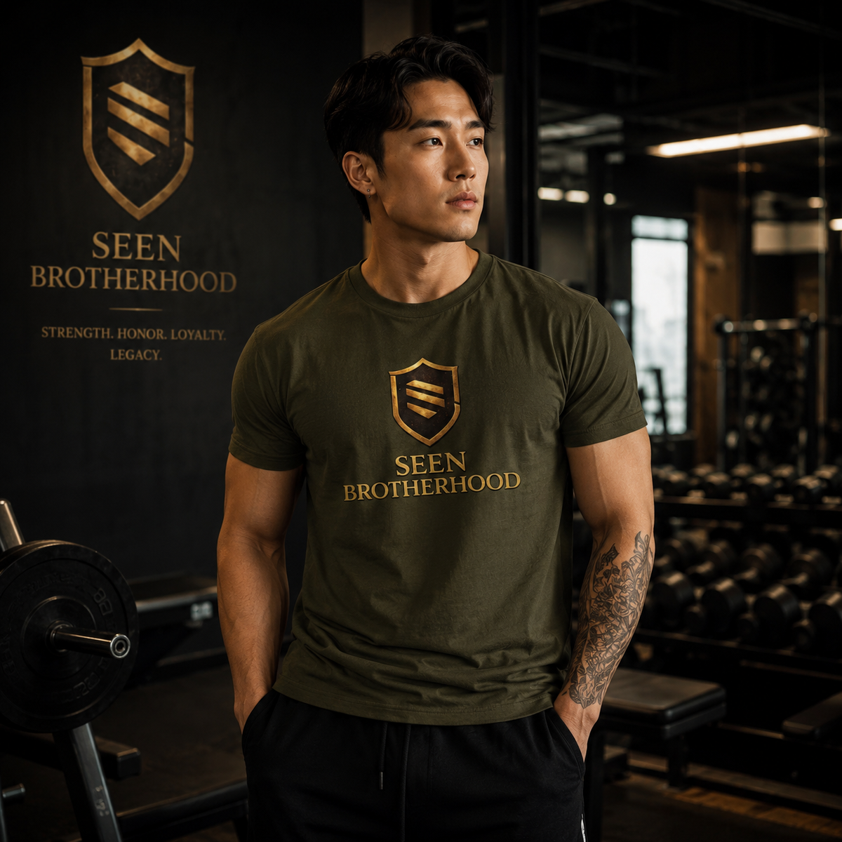 SEEN Brotherhood Tee – Premium Graphic T-Shirt | Faith-Based Men’s Streetwear