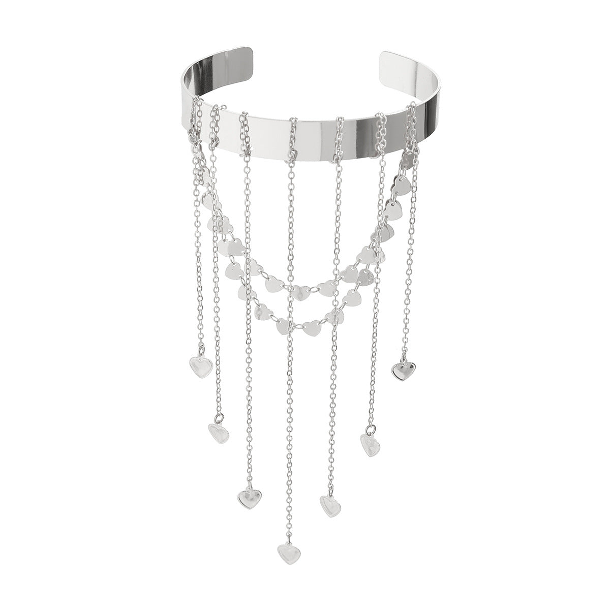 Western style beaded tassel arm chain jewelry Bohemian love arm bracelet for women