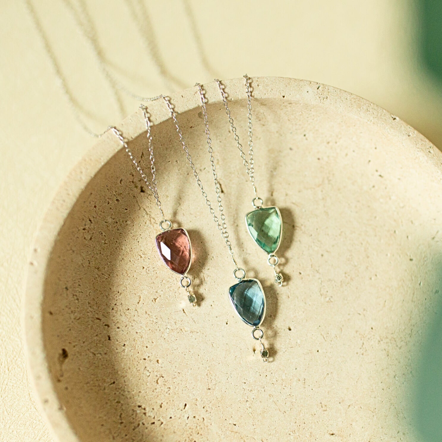 London Blue Silver Isla Necklace