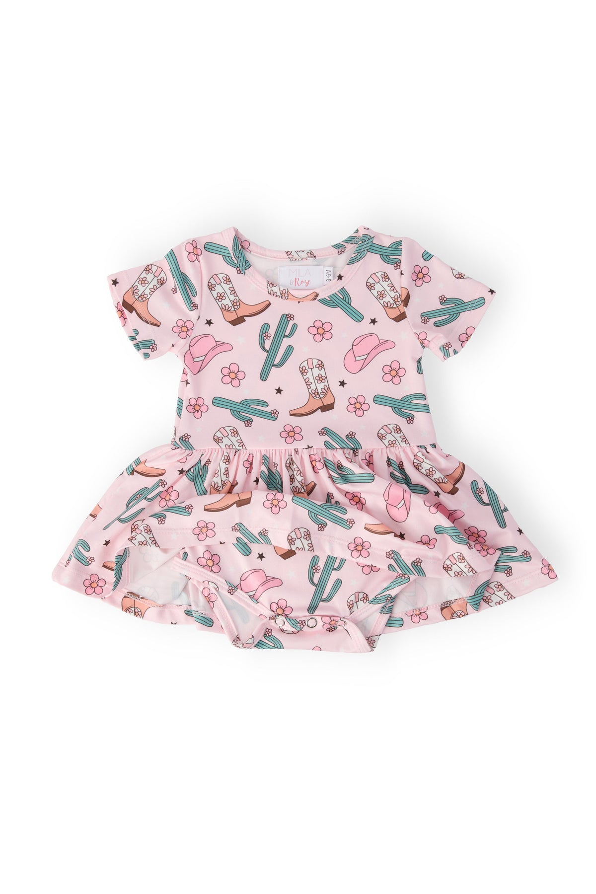 Cactus Cowgirl S/S Twirl Bodysuit