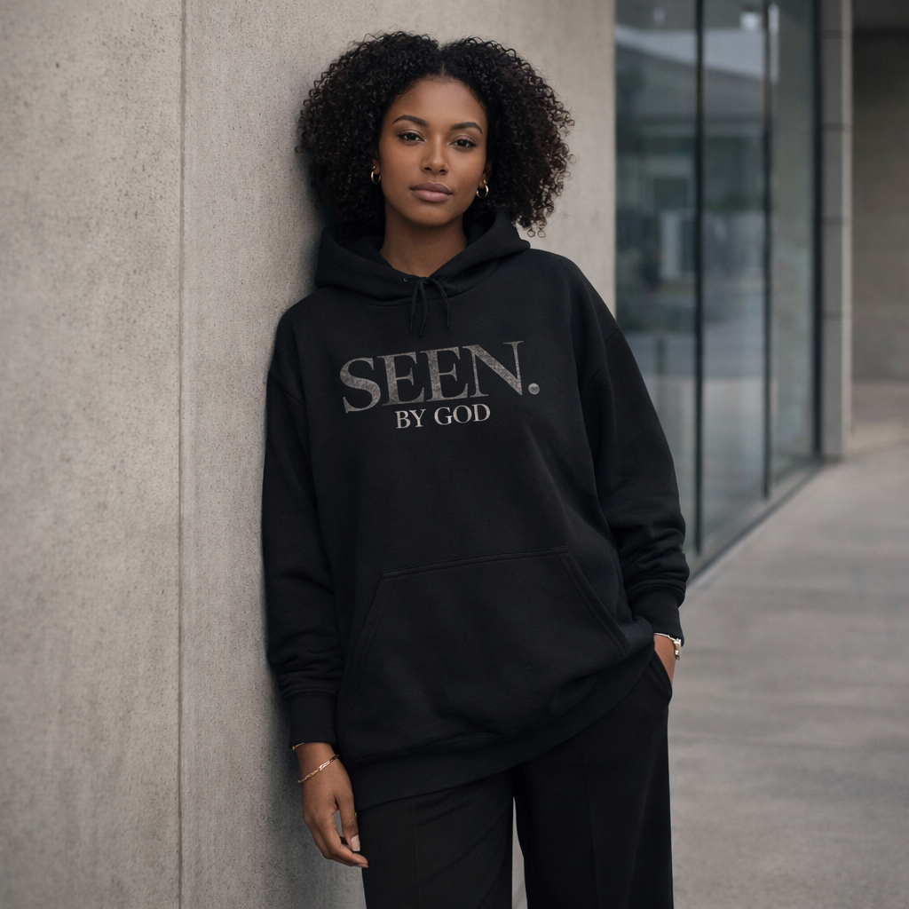 SEEN. By God Hoodie – Premium Faith-Based Streetwear Fleece Pullover