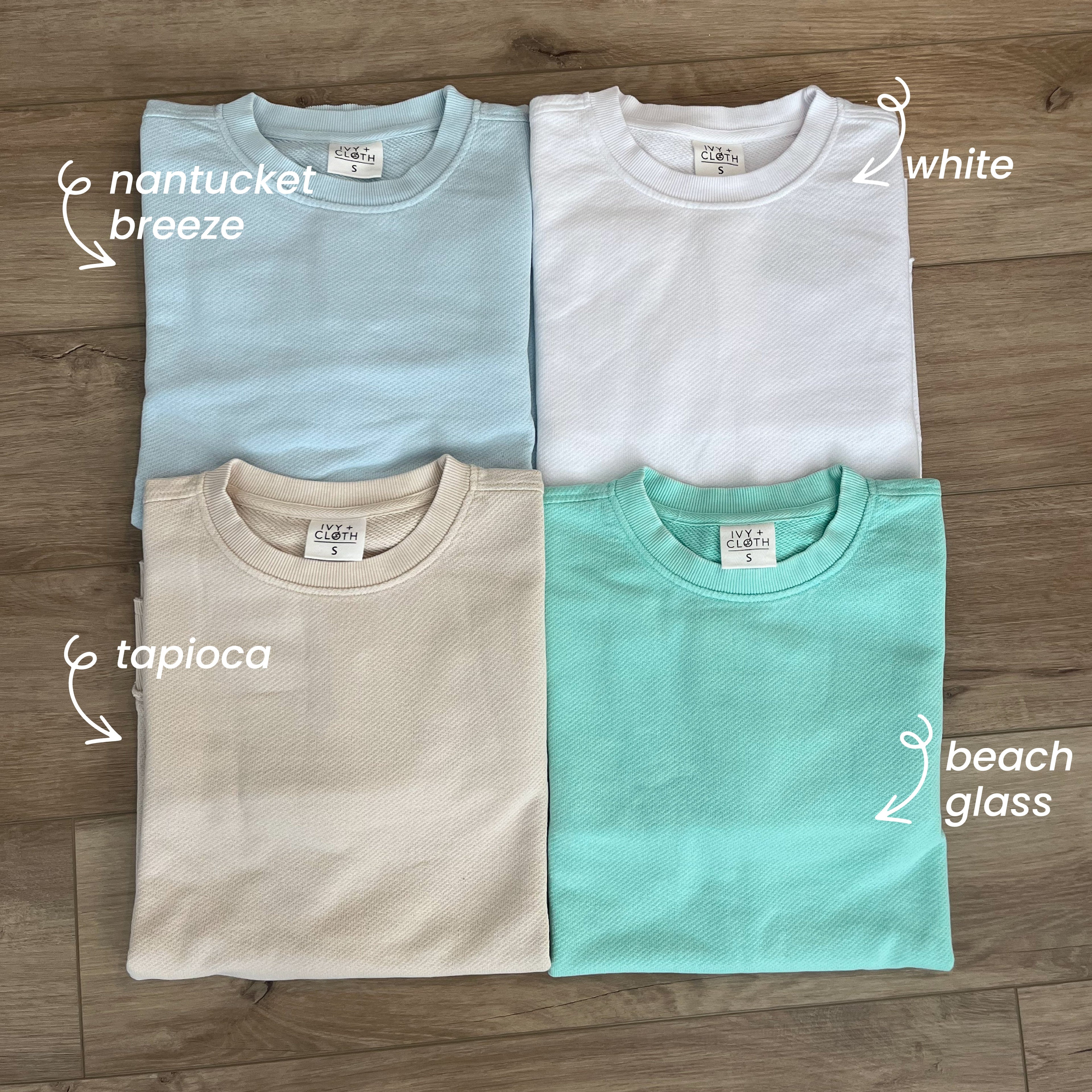 Beach Glass Oversized Terry Poncho