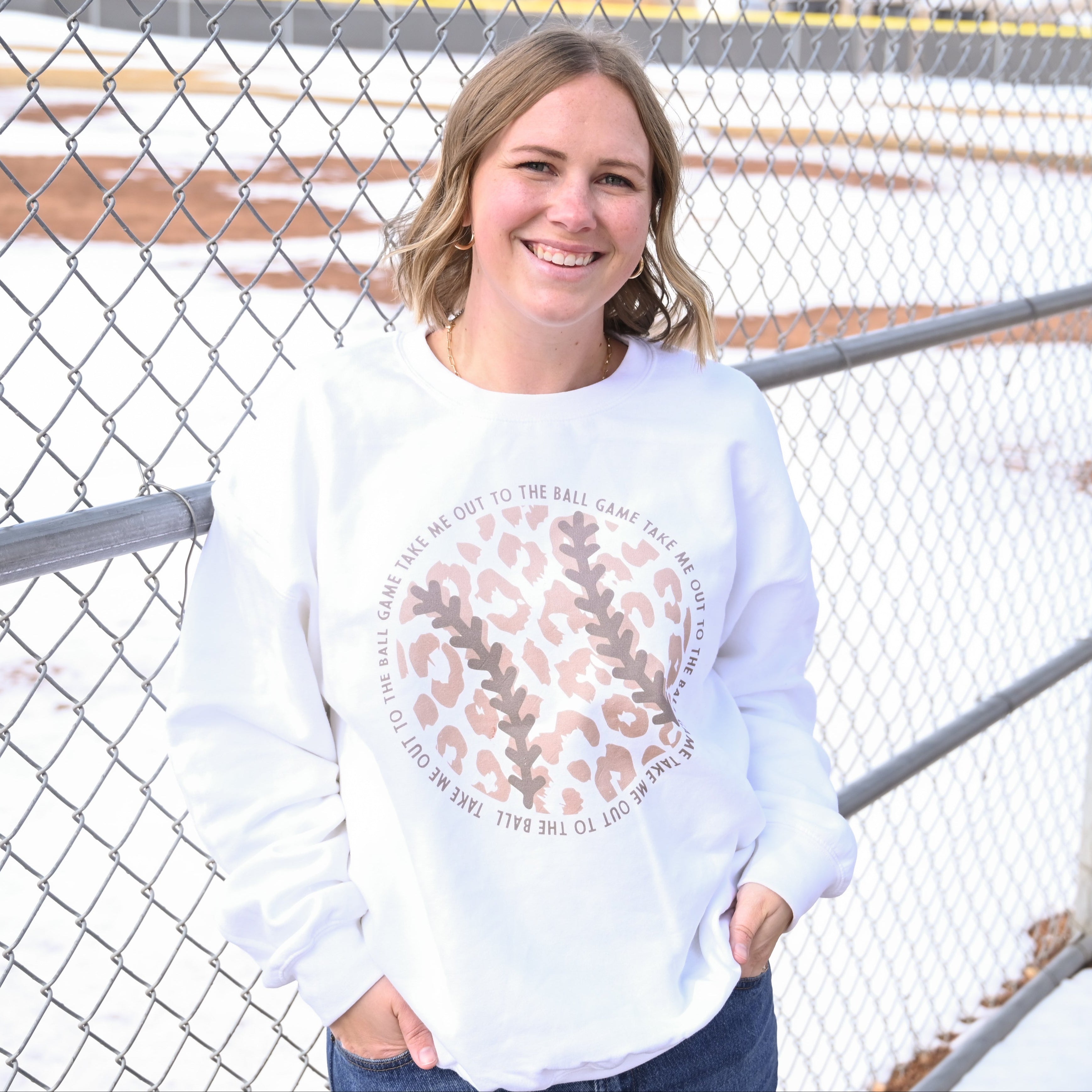 Take Me Out To The Ball Game (Leopard Baseball)