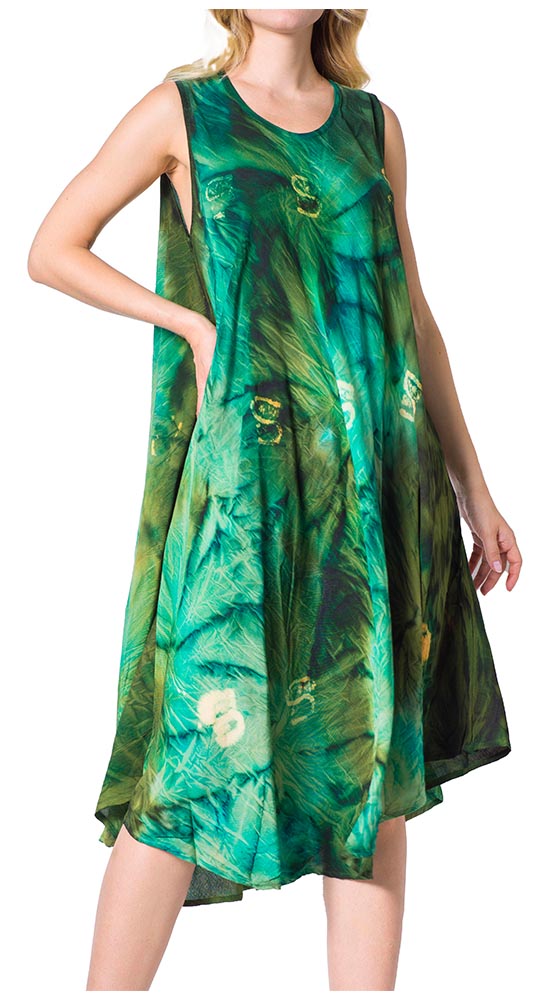 Sakkas Starlight Caftan Tank Dress / Cover Up