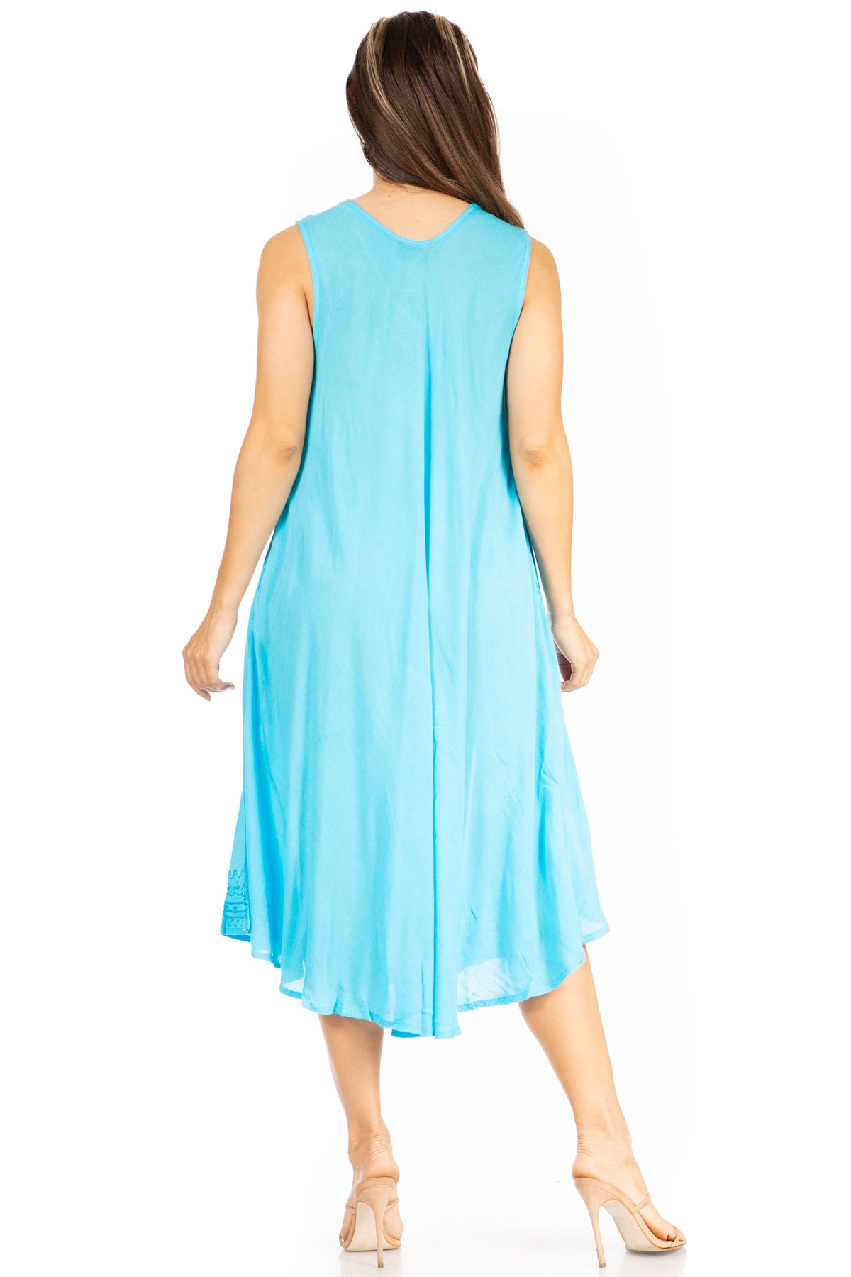 Sakkas Everyday Essentials Caftan Tank Dress / Cover Up