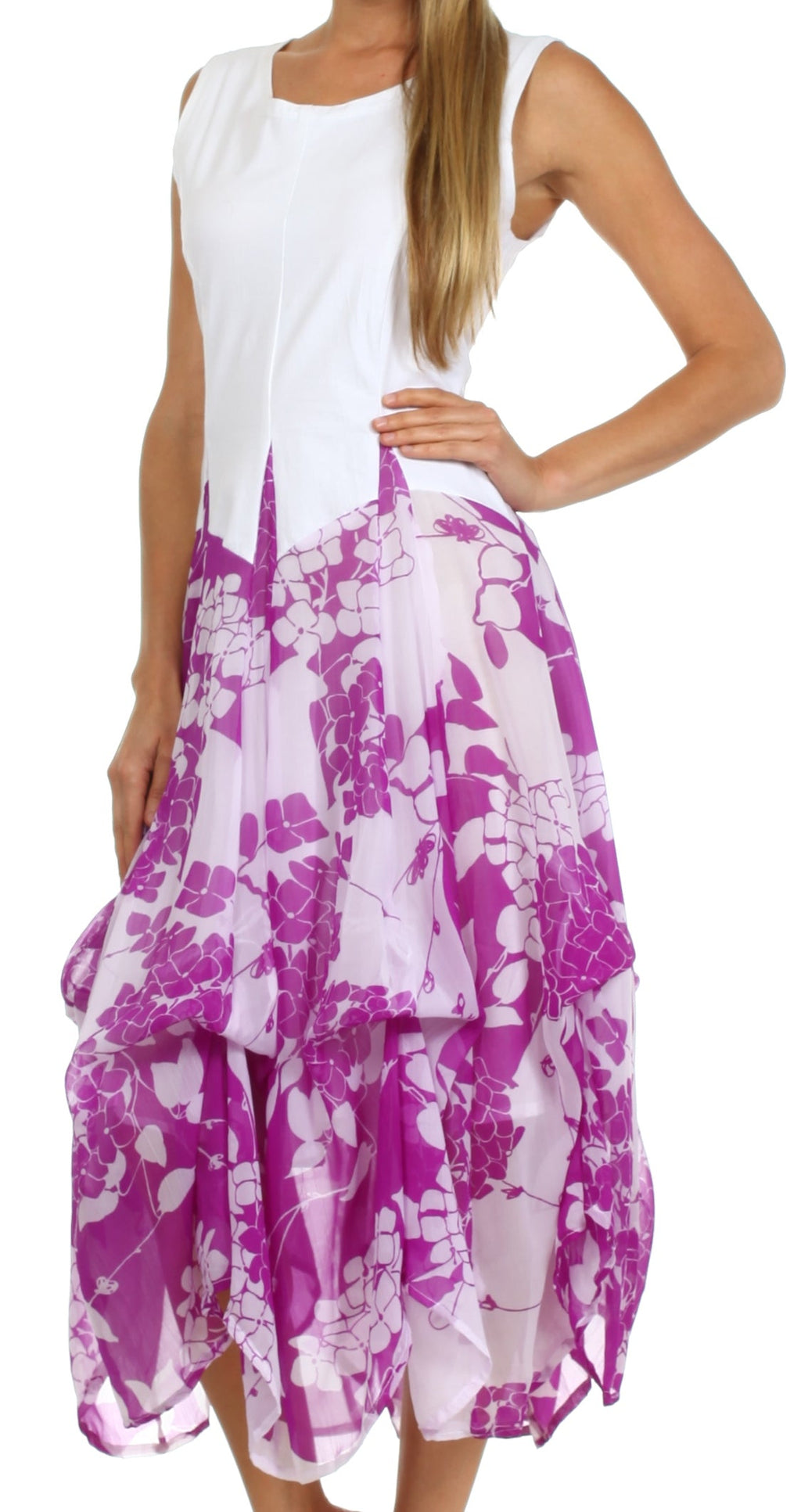 Sakkas Flora & Fauna Two Way Dress