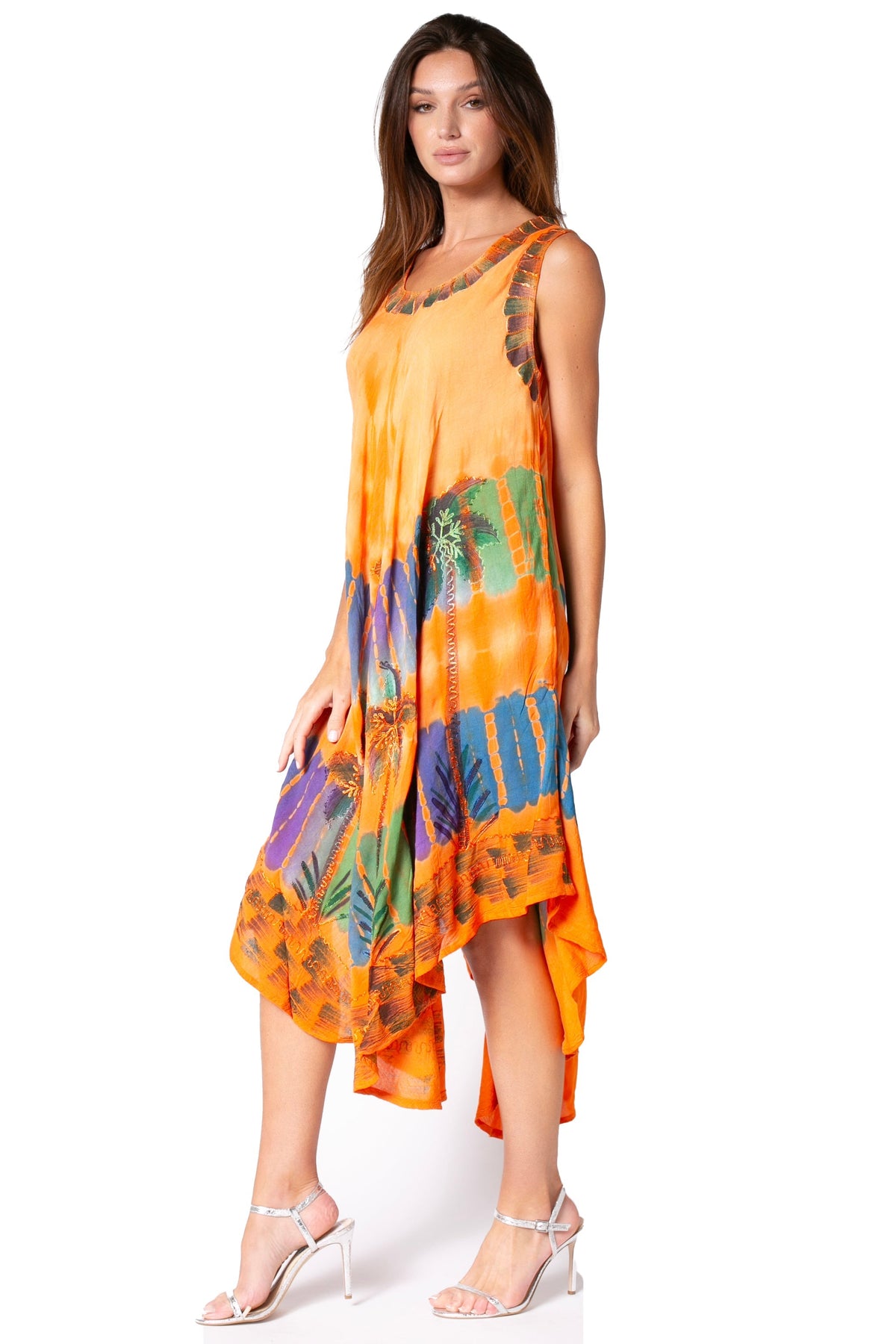 Sakkas Tasanee Caftan Tank Dress / Cover Up
