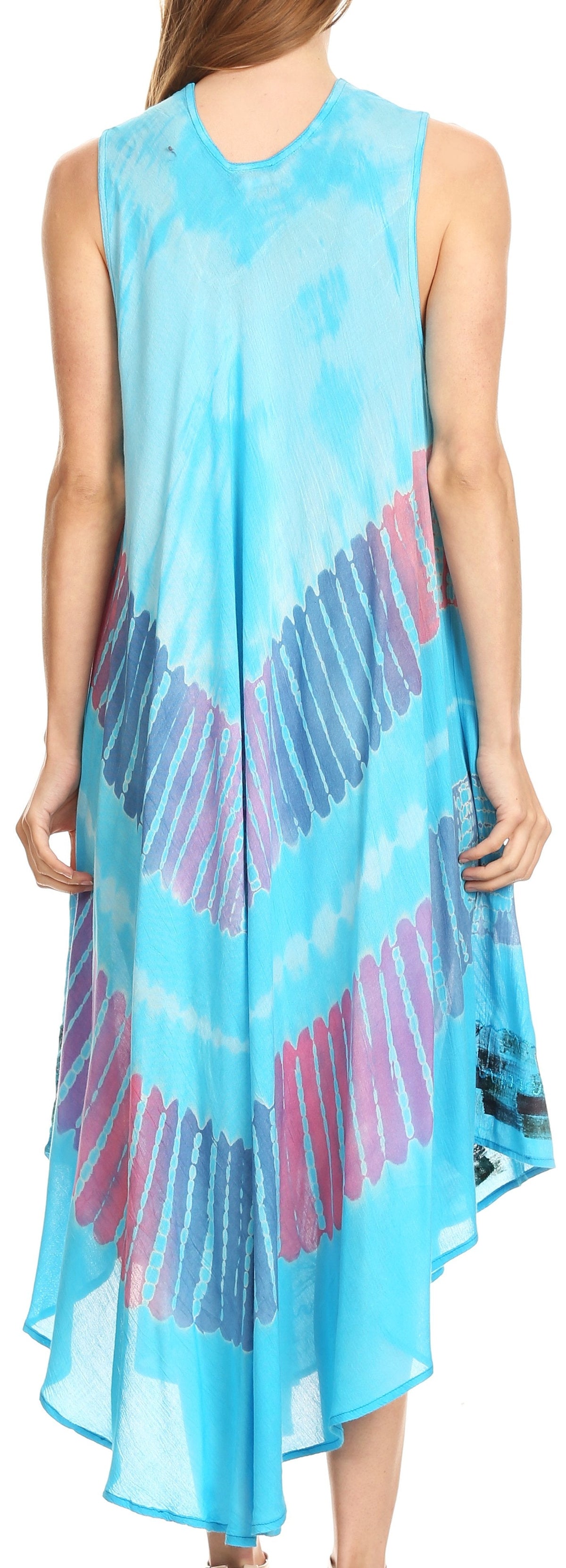 Sakkas Tasanee Caftan Tank Dress / Cover Up