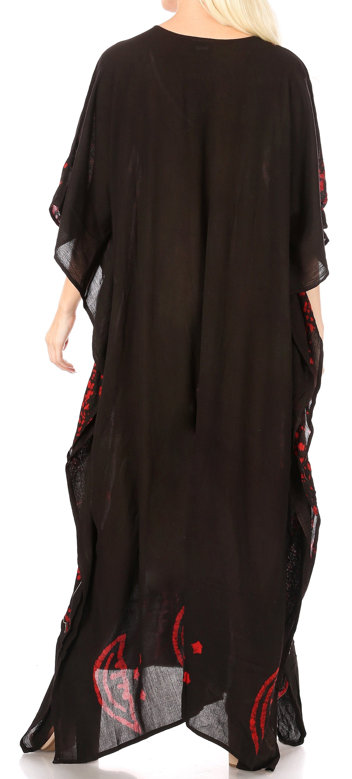 Sakkas Tacy Women's Boho Summer Maxi Dress for Casual or Lounge Wear