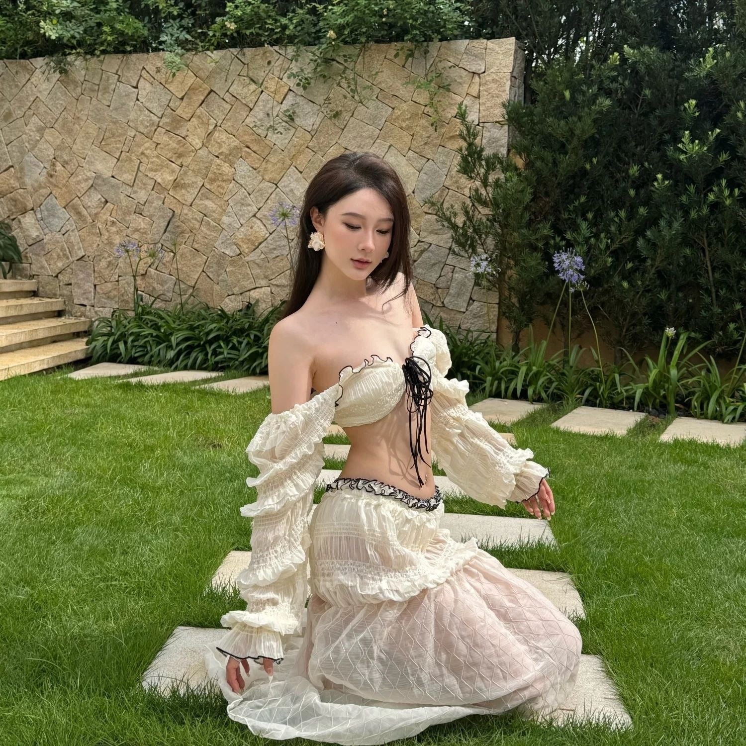 Stunning Long Dress Swimwear for Women