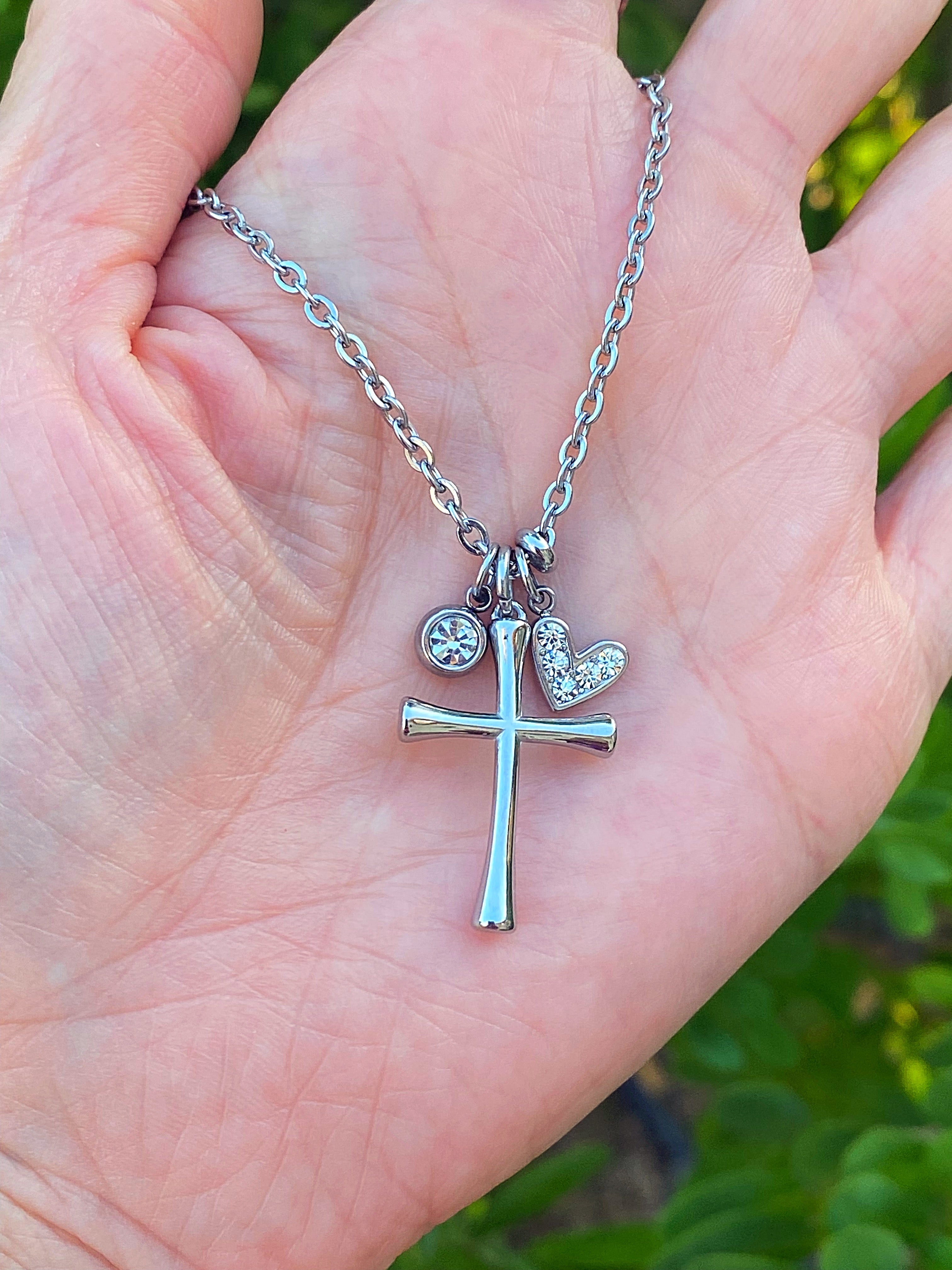 DAINTY CROSS NECKLACE