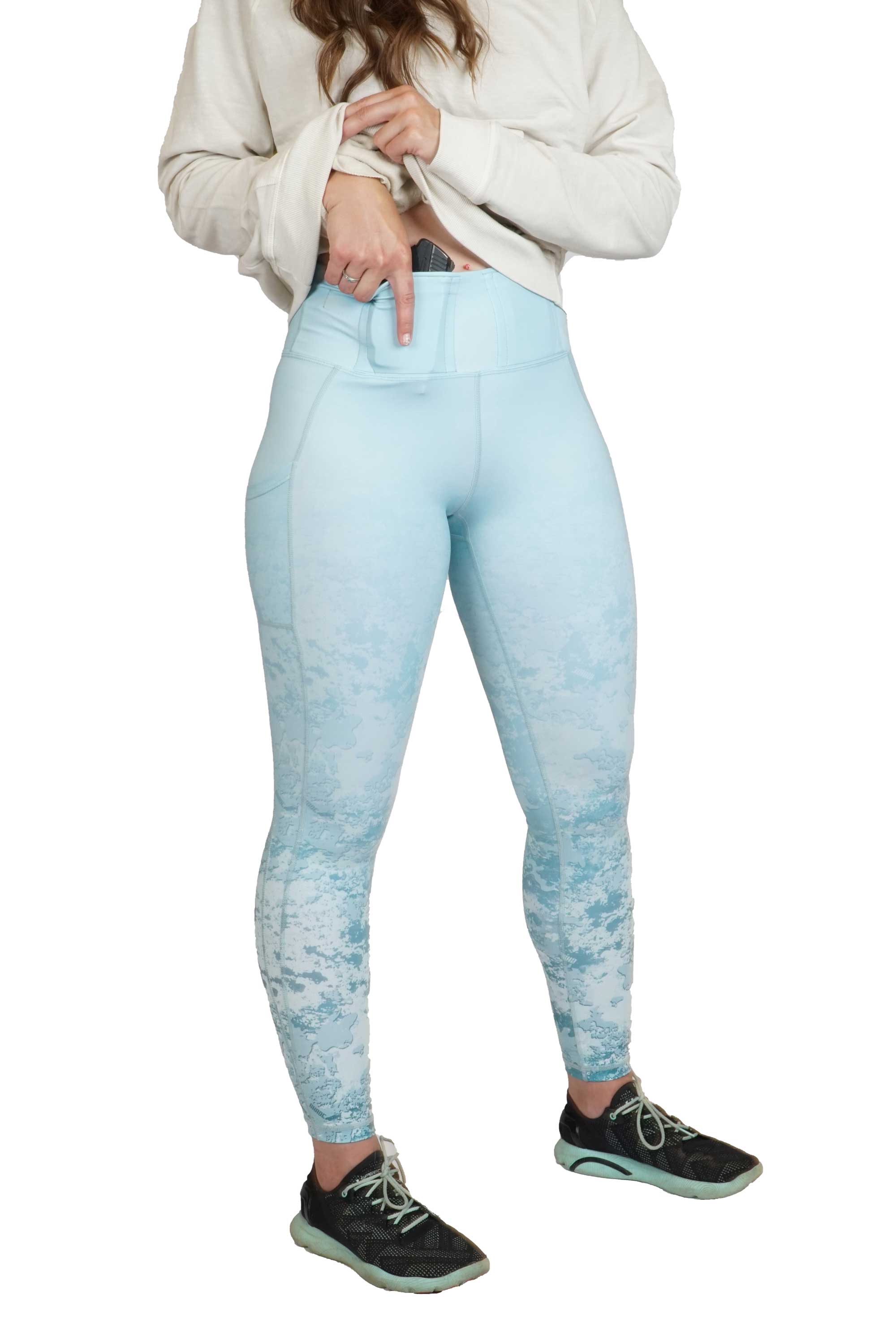 Eclipse Concealed Carry Legging | Mint Shade