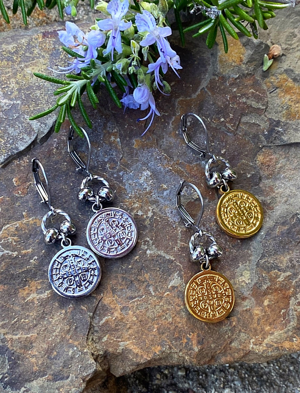 RELIC COIN EARRINGS
