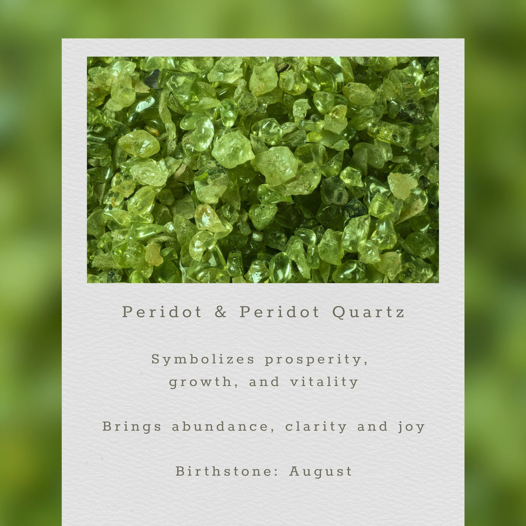Peridot Adjustable Stacking Bracelet