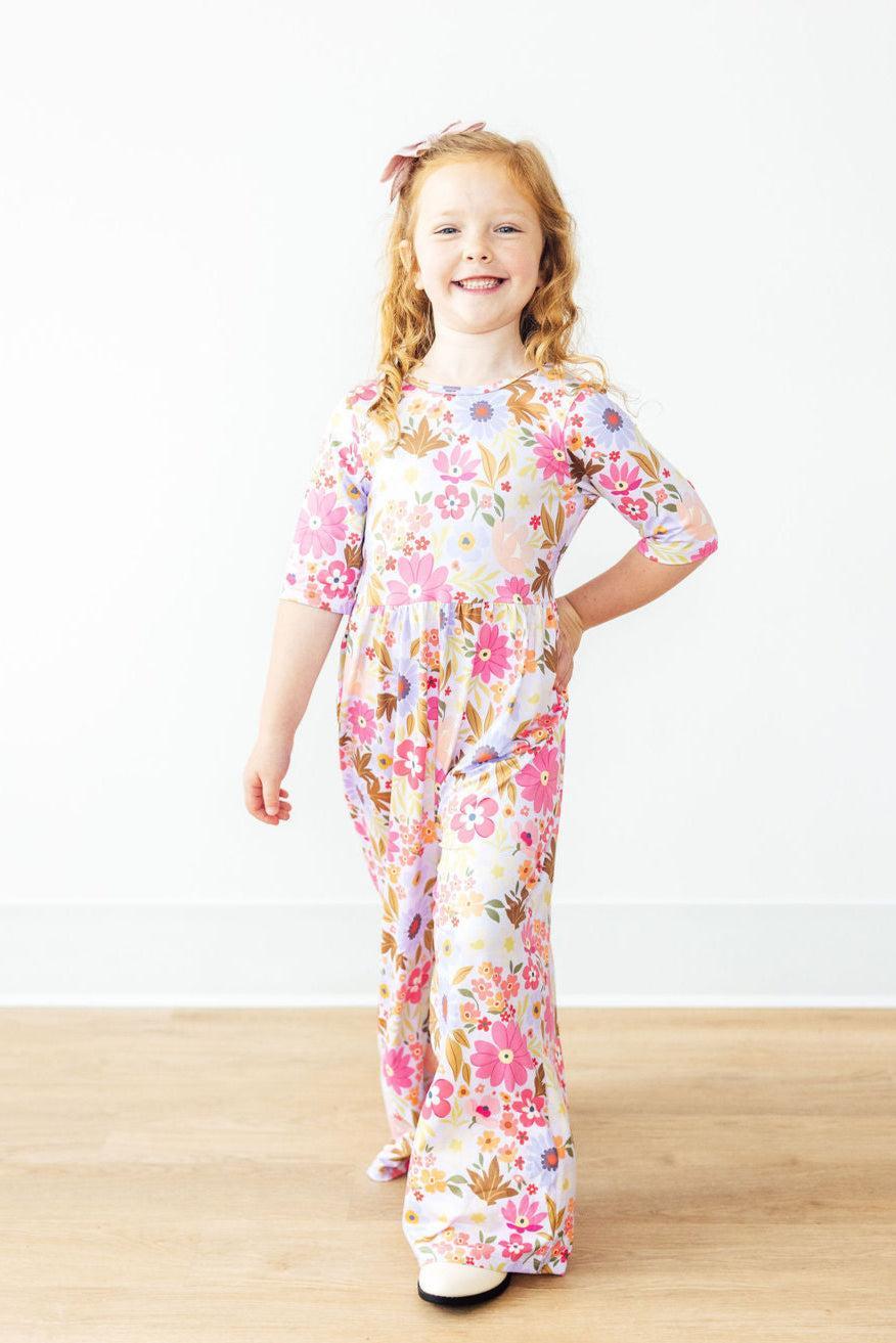 Fall Botanicals Wide Leg Jumpsuit
