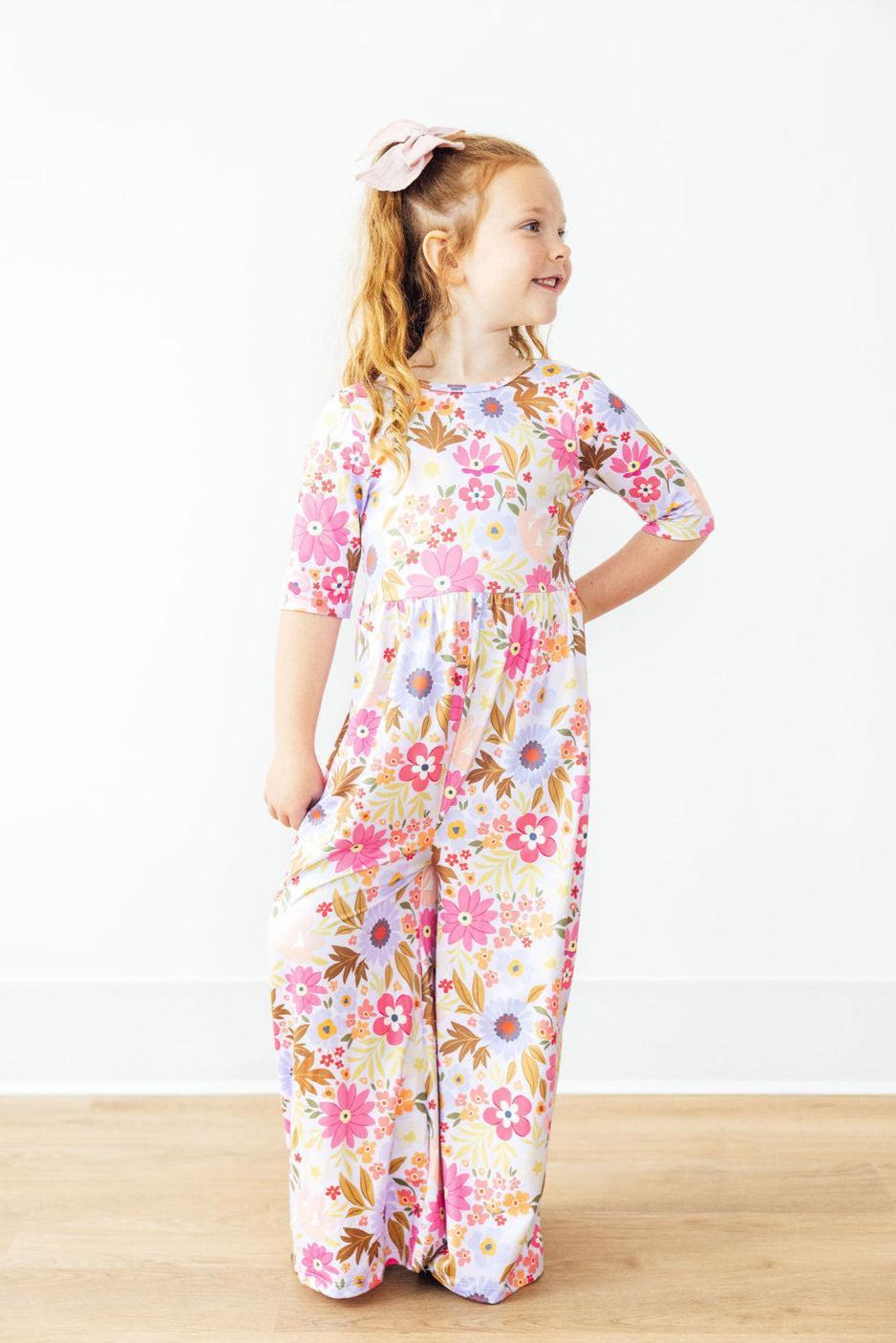 Fall Botanicals Wide Leg Jumpsuit