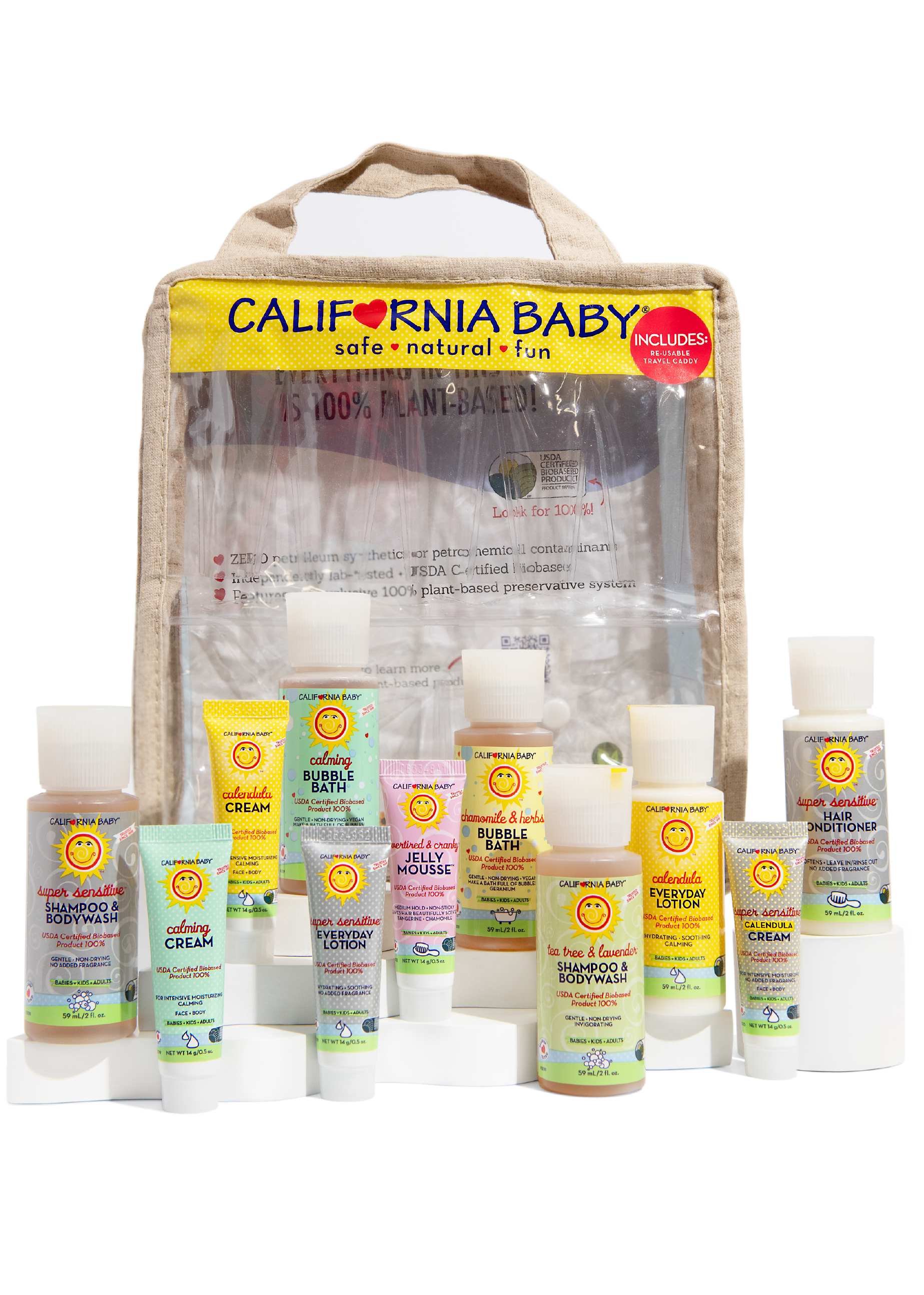 100% Plant-based Collection™ Deluxe Travel Set
