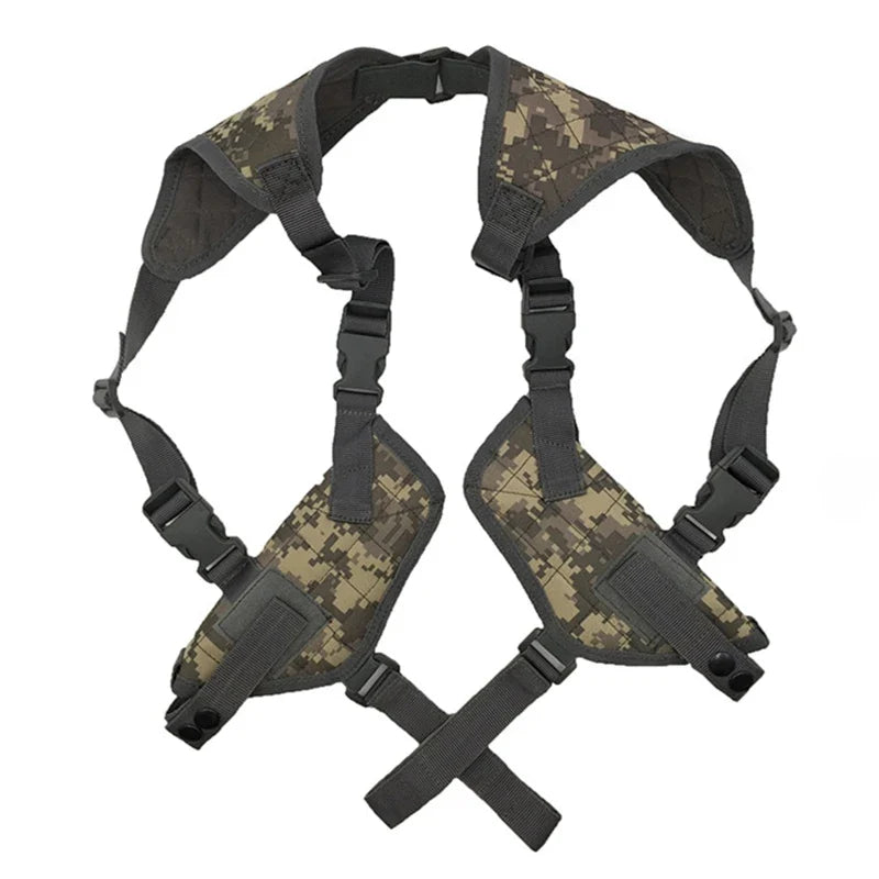 Left Right Hand Tactical Nylon Gun Holster Universal Pistol Gun Carry Pouch Concealed Shoulder Holster G17 M9 Gun
