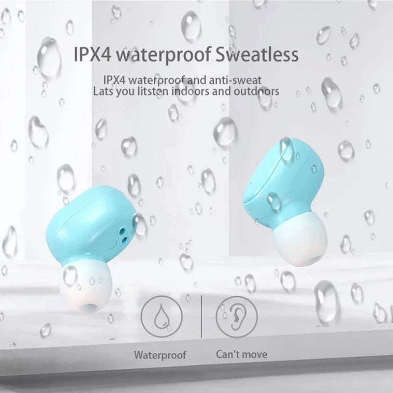 BUNKIMX TWS Bluetooth 5.0 Wireless Earbuds 🎧 | ANC | HiFi Stereo | Waterproof | Charging Case | 5 Colors | FlipStylez LLC®