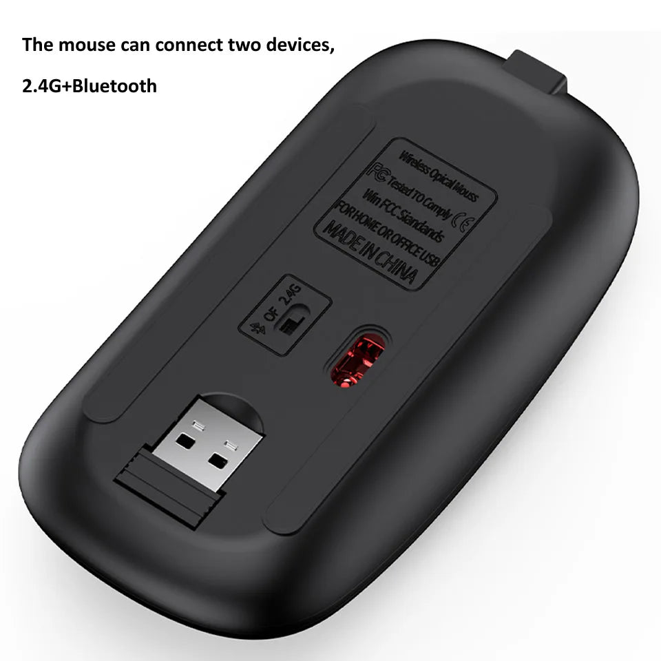 HKXA™ Bluetooth 5.0 & 2.4G Wireless Keyboard & Mouse Combo – 98 Keys, Tri-Mode, Rechargeable, Multi-Device, 200H Battery, Auto Sleep, Multi-Language, Black, Silver, Gray & Blue | FlipStylez LLC®