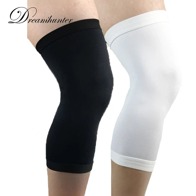 1pc Soft Sports Knee Pads Breathable Kneeling Compression Elastic Fitness Cycling Basketball Leg Sleeve Knee Support Guard Brace
