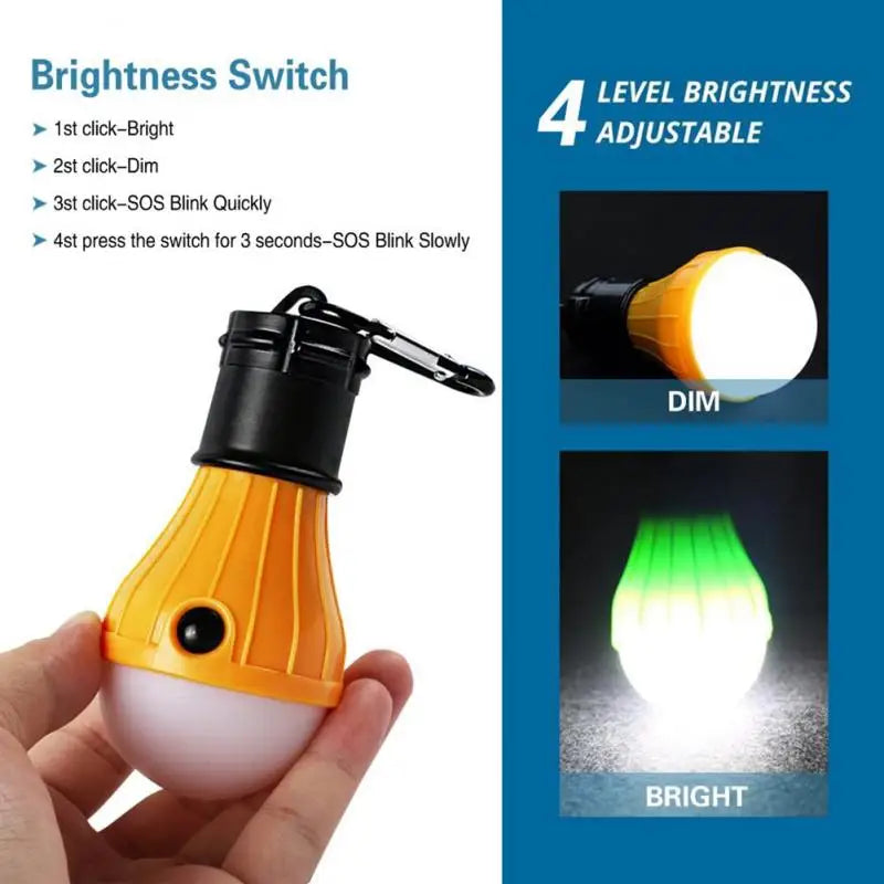 Camping Lantern Outdoor Light Battery Powered Lights Multicolor