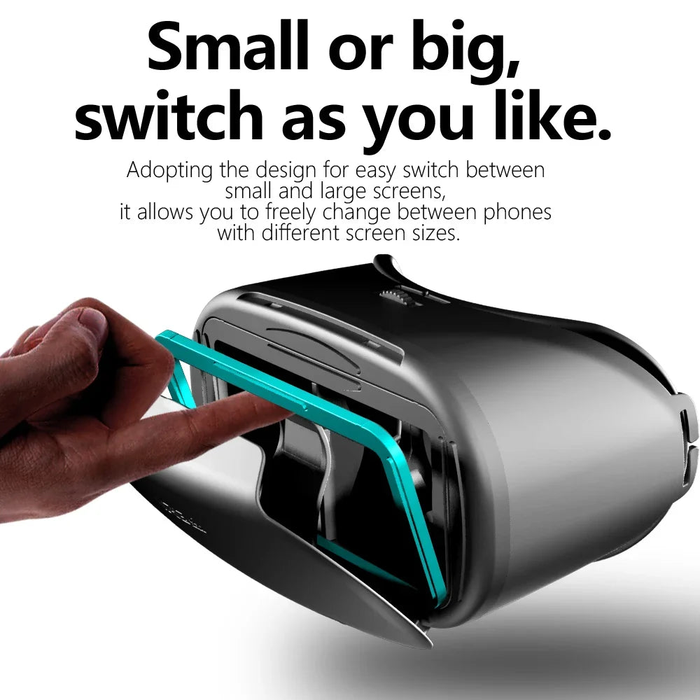 3D Virtual Reality VR Glasses For iPhone Android Smartphone Cell Mobile Phone Helmet Headset Wirth Real Lenses Goggles Devices