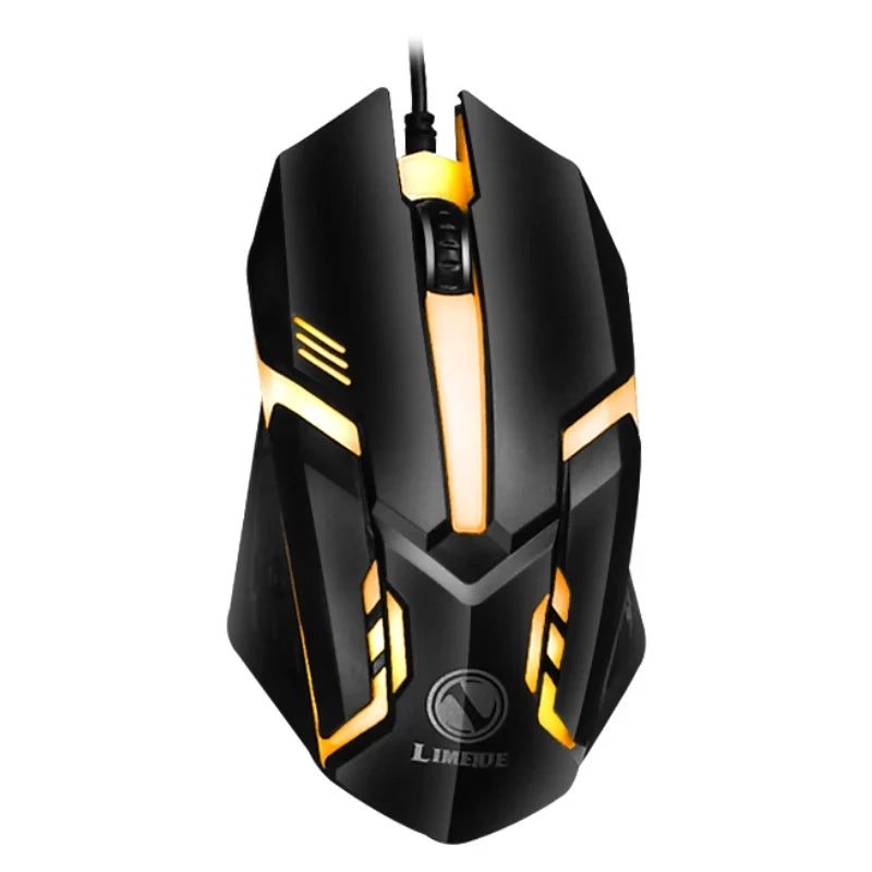 GTX300™ Wired RGB Gaming Keyboard & Mouse Combo – Rainbow LED Backlit, 104 Keys | FlipStylez LLC®