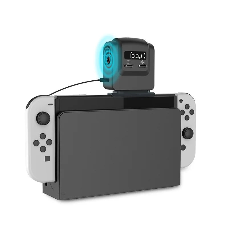 Console External Cooler Fans USB Power Turbo Temperature Cooler Fan for Nintendo Switch OLED Game Heatsink Radiator Accessories
