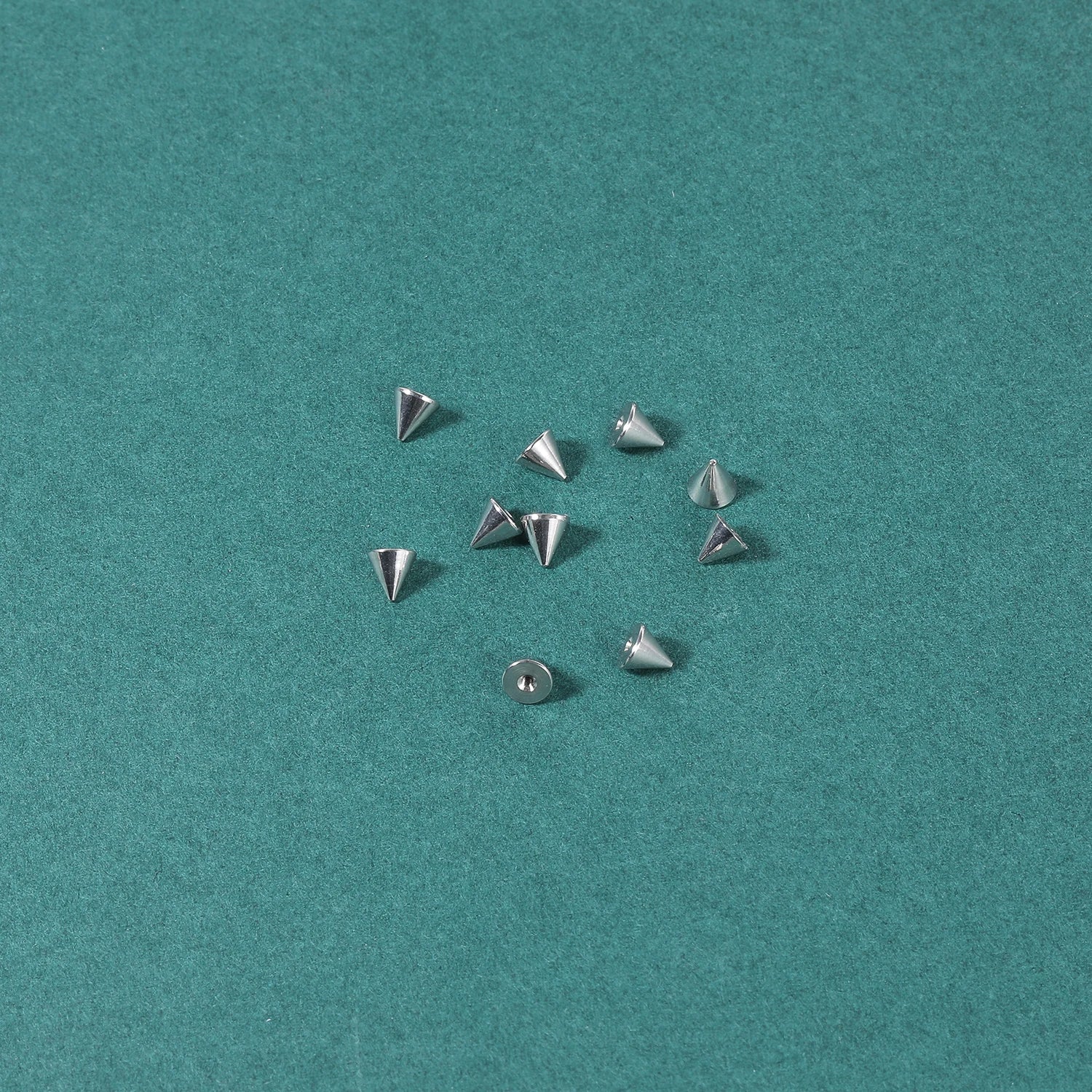 ZS Stainless Steel Fake Lip Studs Stick-on Eyebrow Ring Non Piercing Jewelry Fake Nose Studs Face Piercing Jewelry Dermal Anchor