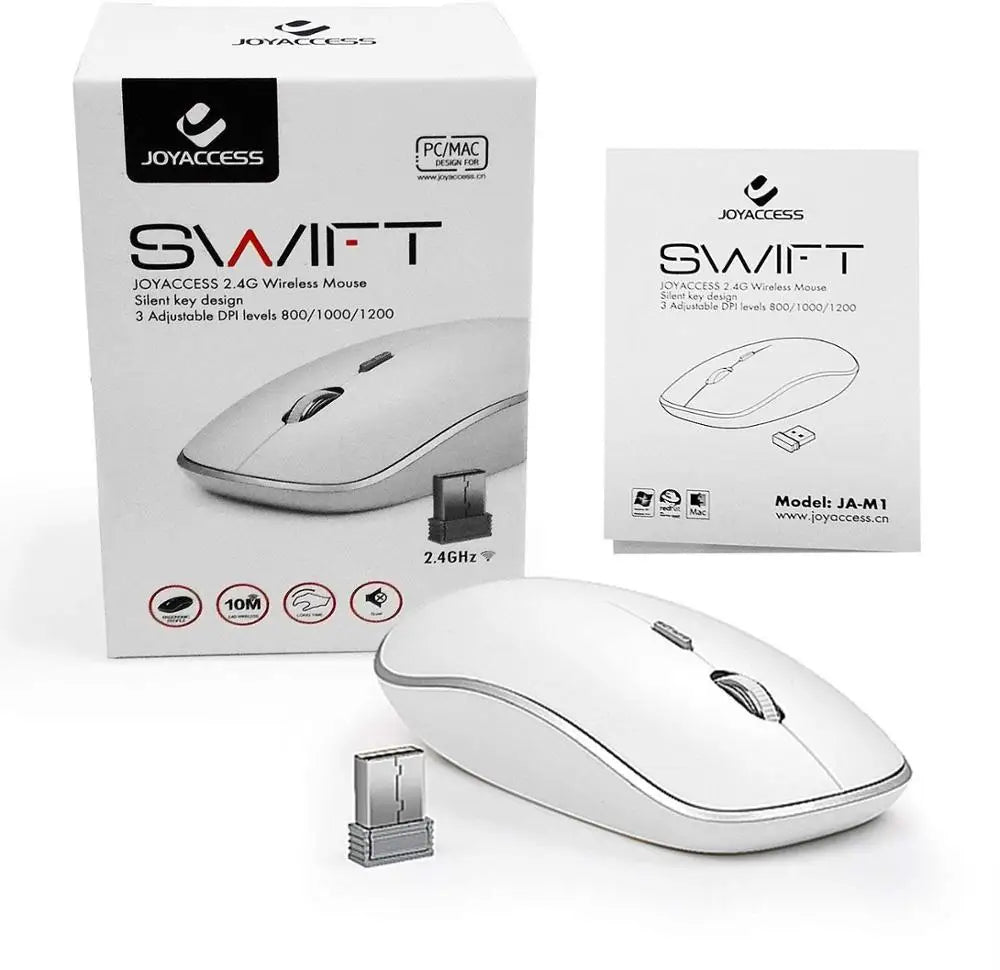 Aopei™ Ultra-Thin Wireless Keyboard & Mouse Combo – 2.4GHz, Silent, 2400 DPI, Multimedia, Ergonomic, Auto Sleep, Spanish & Russian Layouts | FlipStylez LLC®