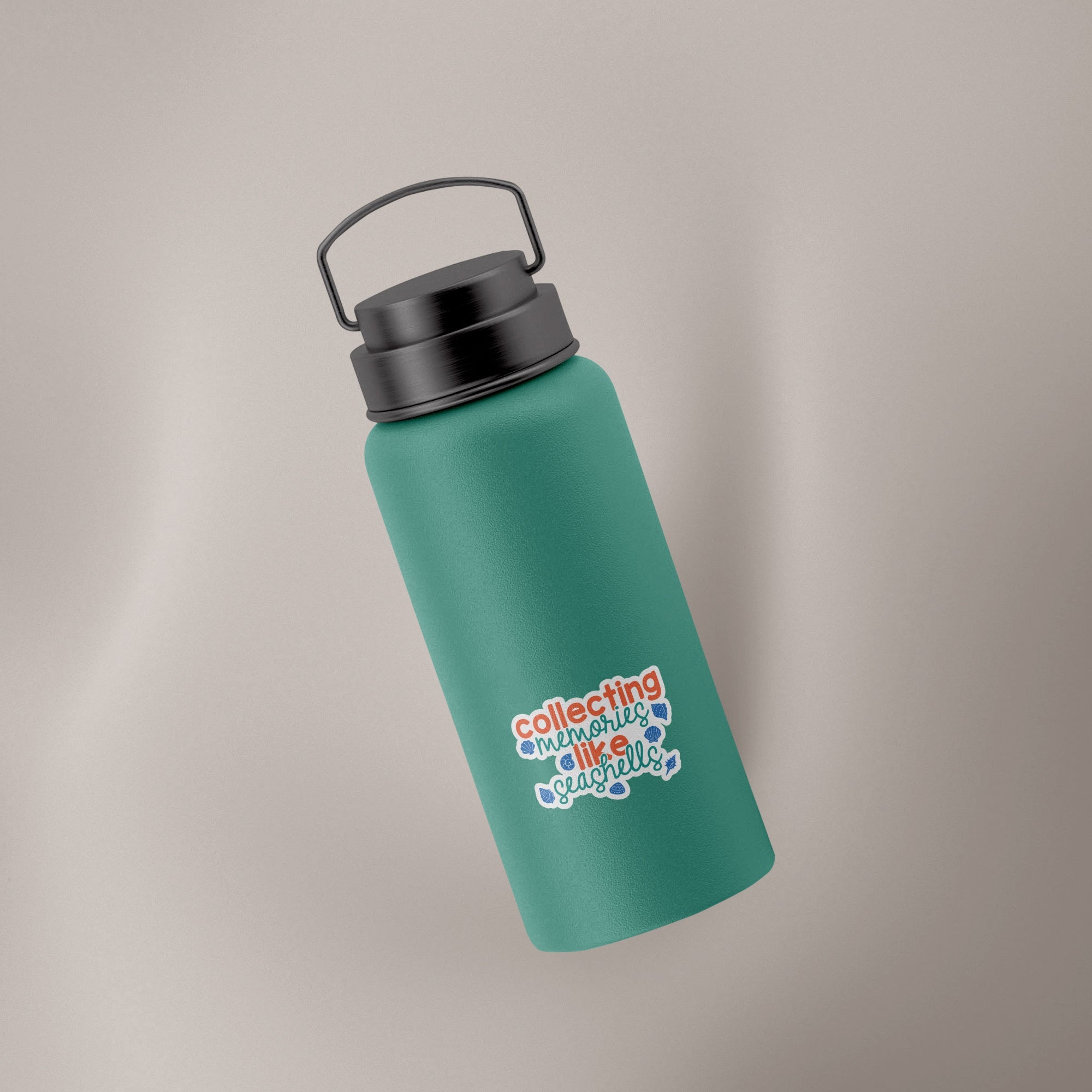Collecting Memories Like Seashells (Decal)