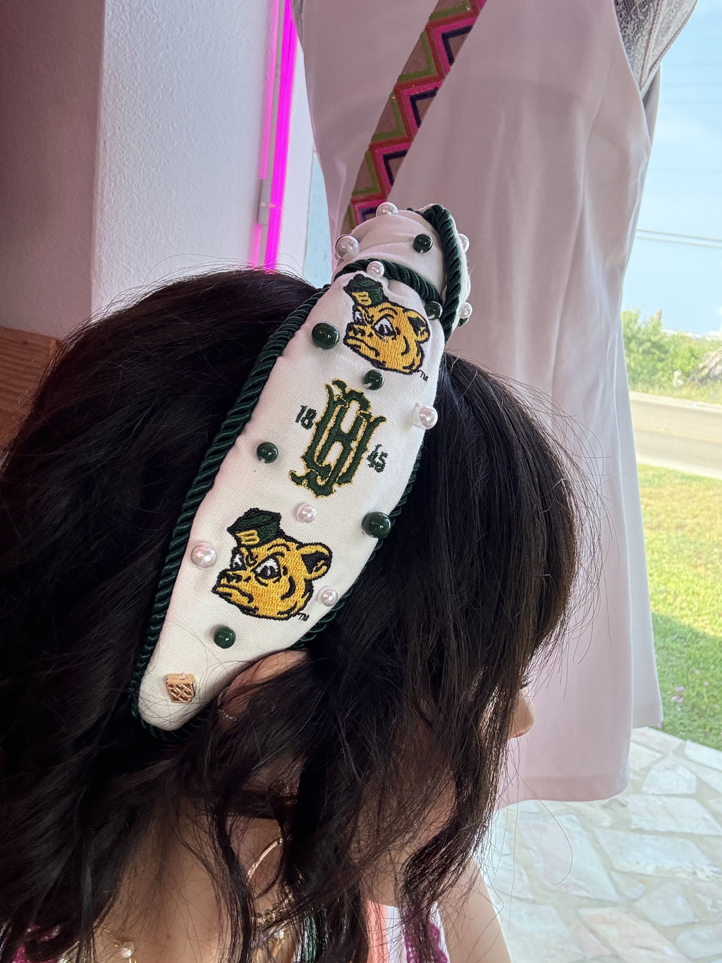 BRIANNA CANNON - 
Baylor College Vault Rope Headband